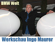 Sonderausstellung BMW 6er Cabrio und Werkschau des Licht-Designers Ingo Maurer bis 30. Dezember 2011 / Exklusive Vernissage am 31. März 2011 (Foto: Martin Schmitz)